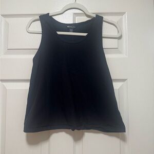 Athleta Black Scoop Neck Tank Top